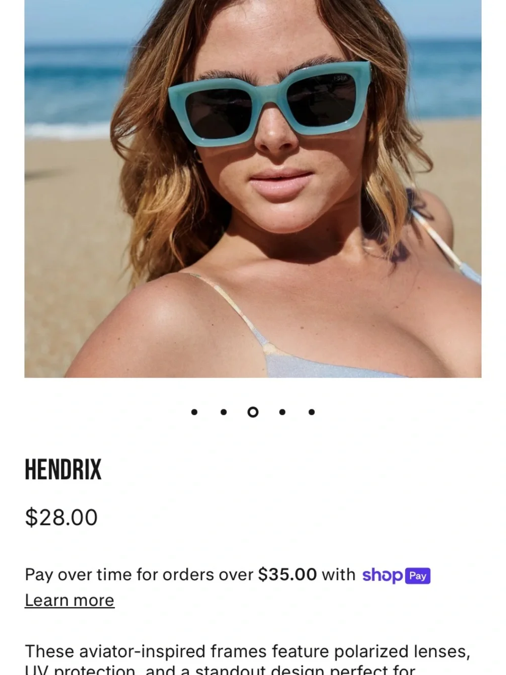 I-Sea Hendrix Polarized Sunglasses - sage w/ smoke lenses